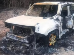 Corpo queimado em Jujuy: os três réus serão julgados por dois crimes cometidos pelo casal encontrado no carro queimado.