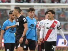 Polêmica na final do Belgrano contra o River Plate: o protesto do pênalti e o cartão vermelho que Passerini perdeu