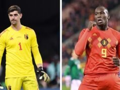 Com Thibaut Courtois e Romelu Lukaku, a lista oficial da seleção belga para a Copa do Mundo de 2026.
