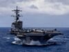 Os Estados Unidos aumentaram para 67 o número de navios bloqueados depois de fecharem o Estreito de Ormuz durante um mês.