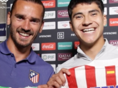 Obed Vargas respondeu à saída de Antoine Griezmann do Atlético de Madrid