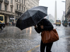 Fim de semana com chuva e temperaturas mais baixas em CABA