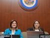 A vice-presidente Karin Herrera lidera a delegação da Guatemala à reunião da OEA sobre tráfico de pessoas