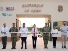 Claudia Sheinbaum inaugurou Ecoparque em Palenque e lembra que o México é um povo poderoso