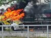 As autoridades reforçaram o bloqueio devido à morte de um bandido e ao ferimento de dois trabalhadores em Colima