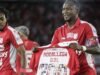 Hugo Rodallega fez história aos 40 anos: fez três gols e chegou a 302 gols como profissional.