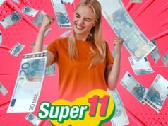 Estes são os resultados vencedores do Super Once Draw 4