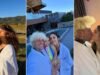 Pétalas de rosa, balões dourados e feriados: festa surpresa de Alex Caniggia e Veneza para Melody Luz