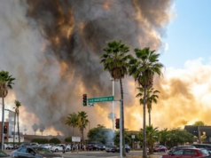 Autoridades confirmaram a morte de cinco pessoas após incêndio no estádio Fiesta Las Palmas em Los Mochis, Sinaloa