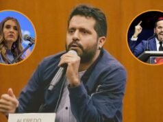 Alfredo Mondragón acusou Paloma Valencia e Abelardo de la Espriella de contribuírem com milhões para a sua campanha: “30.000 milhões de dólares de Sarmiento Ángulo”