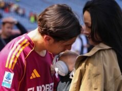 O apoio emocional de Oriana Sabatini e seu filho Gia a Paulo Dybala em seu último jogo contra a Roma