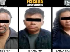 FGJEM prende três pessoas supostamente parte de um grupo criminoso ligado a Jalisco por dois assassinatos em Zumpango