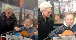 O emocionante encontro de Carmen Barbieri com um artista de rua no meio da rua Corrientes: “Eu te vi e parei”