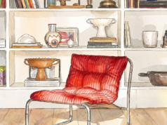 A teoria do vermelho inesperado ganha uma casa moderna