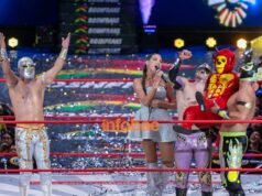 Místico, Máscara Dorada e Neon derrotaram Volador Jr., Averno e Último Guerrero após emocionante apresentação de Natalia Jiménez