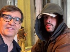 A imagem de Salvador Illa e Bad Bunny na Sagrada Família: a basílica é famosa pelas visitas privadas