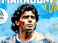 O legado de Maradona vive em emocionante exibição em Bogotá durante a Copa do Mundo da FIFA