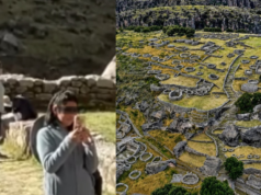 T’aqrachullo atrai milhares de olhares, mas os visitantes escalam paredes e colocam estruturas na arqueologia de Cusco.