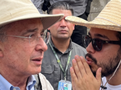 Álvaro Uribe denunciou a suposta tentativa de perturbar a sua visita a Segóvia por parte das partes da Convenção Histórica ligadas a Hernán Muriel