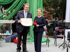 A promotora paraguaia Irma Llano recebeu a Ordem da Estrela da Itália por seu trabalho contra o crime organizado