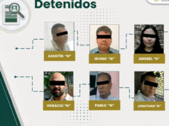 Os funcionários presos da Operação Enxame Morelos foram detidos sob custódia