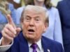 Trump descreve o seu ataque militar ao Irão, que se recusa a abrir o Estreito de Ormuz e destruir o seu projecto nuclear.