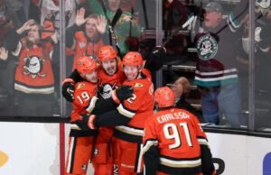 Os Ducks sobreviveram aos Oilers em 6 jogos para chegar à segunda rodada dos playoffs