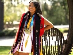 Adelanto, Hailey Contreras, de 18 anos, obteve quatro diplomas