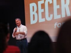 Becerra ganhou apoio em pesquisas recentes com Steyer e Hilton logo atrás
