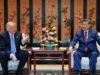 Para Trump na China, a mudança tonal tem poucas consequências