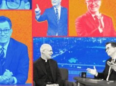 Jamais esqueceremos o serviço divino e humano de Stephen Colbert