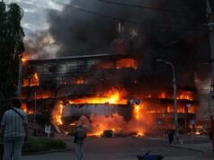 A Rússia está usando mísseis hipersônicos em um ataque em massa a Kyiv, diz Ucrânia