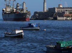 Um navio de ajuda humanitária do México deixou Havana enquanto as tensões entre os EUA e Cuba aumentam