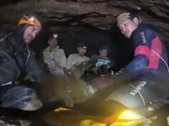 Equipes de resgate libertam 4 homens presos em caverna inundada no Laos; 2 ainda desaparecidos