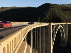 Autoridades estão planejando restrições de estacionamento ao redor da ponte Bixby Big Sur