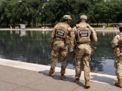 Trump disse que 6 pessoas foram presas por vandalizar o Reflecting Pool