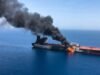 Um petroleiro foi atacado por tiros “desconhecidos” no Estreito de Ormuz