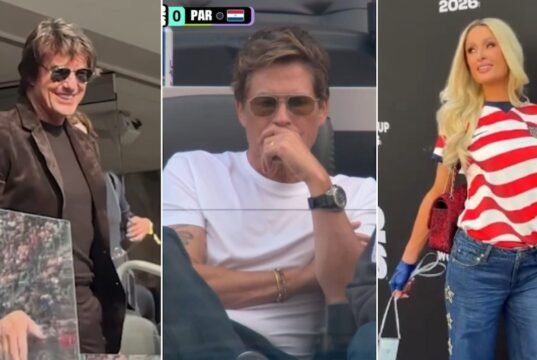 Estrelas e celebridades de Hollywood roubam a atenção da mídia na Copa do Mundo de 2026