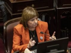 Em pleno interior libertário, Patrícia Bullrich assegurou que “não há perigo de ruptura” no bloco.