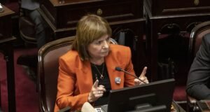 Em pleno interior libertário, Patrícia Bullrich assegurou que “não há perigo de ruptura” no bloco.