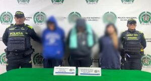 Perseguição e tiroteio no sul de Bogotá: três presos em um caminhão com placas falsas