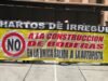 Os vizinhos de Lomas Boulevares exigem o cancelamento da construção de um armazém em Tlalnepantla