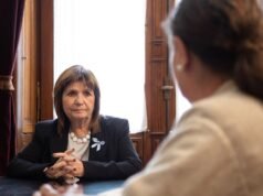 A crise de Adorni viu uma união entre Bullrich e Kirchnerismo no Senado por causa de um artigo importante