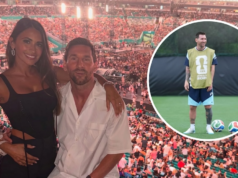 Imagens do treino da seleção de Messi e comentários emocionantes de Antonela Roccuzzo
