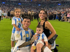 Valentina Cervantes conta como seus filhos vivenciam o jogo argentino: “Um adora e o outro tem medo”