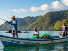O projeto de lei prevê permitir que os pescadores artesanais diversifiquem as suas atividades com duas licenças para a pesca turística na Costa Rica.