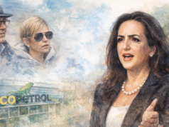María Fernanda Cabal questionou o silêncio dos apoiantes do Governo sobre a voz do suposto amigo de Gustavo Petro e Verónica Alcocer, que aconselhará a mudança com a Ecopetrol.