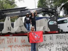 Prisões policiais, tráfico de drogas e relatórios de segurança minuto a minuto até a Copa do Mundo de 2026 no CDMX e no México: houve confrontos entre manifestantes e a polícia.