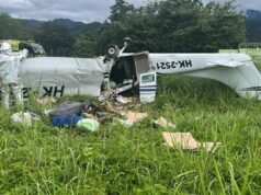 A queda do avião no aeroporto La Vanguardia, em Villavicencio, matou quatro pessoas