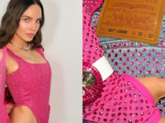 Com rubis: detalhes do relógio de luxo de Belinda em seu desfile na Copa do Mundo de 2026